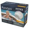 Intex Appui-t&ecirc;te de spa Premium PureSpa Blanc 28x23x17 cm Mousse