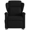 vidaXL Fauteuil inclinable de massage &eacute;lectrique Noir Tissu