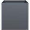 vidaXL Jardini&egrave;re anthracite 40x40x40 cm acier lamin&eacute; &agrave; froid