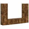 vidaXL Ensemble meuble TV 6 pc Ch&ecirc;ne fum&eacute; Bois d'ing&eacute;nierie