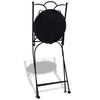 vidaXL Chaises pliables de bistro 2 pcs Céramique Terre cuite
