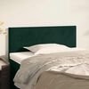 vidaXL Tête de lit Vert foncé 90x5x78/88 cm Velours