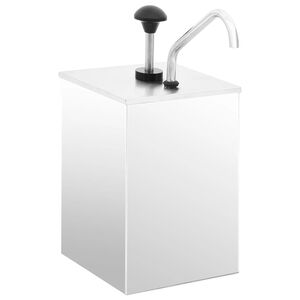 vidaXL Distributeur de sauces Acier inoxydable 3,5 L