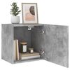 vidaXL Meubles TV muraux 2 pcs gris b&eacute;ton 40,5x30x40cm bois ing&eacute;nierie