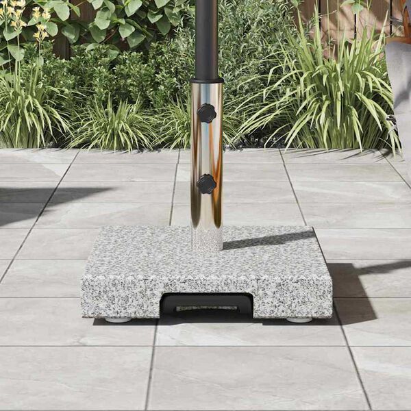 vidaXL Pied de parasol Gris 41 x 41 x 37 cm Granite