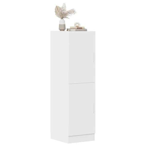 vidaXL Armoire de cuisine blanc 38x41,5x131,5 cm bois d'ingénierie