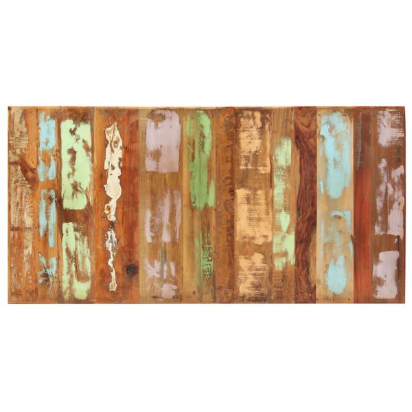 vidaXL Table de salle &agrave; manger Bois de r&eacute;cup&eacute;ration solide 180x90x76cm