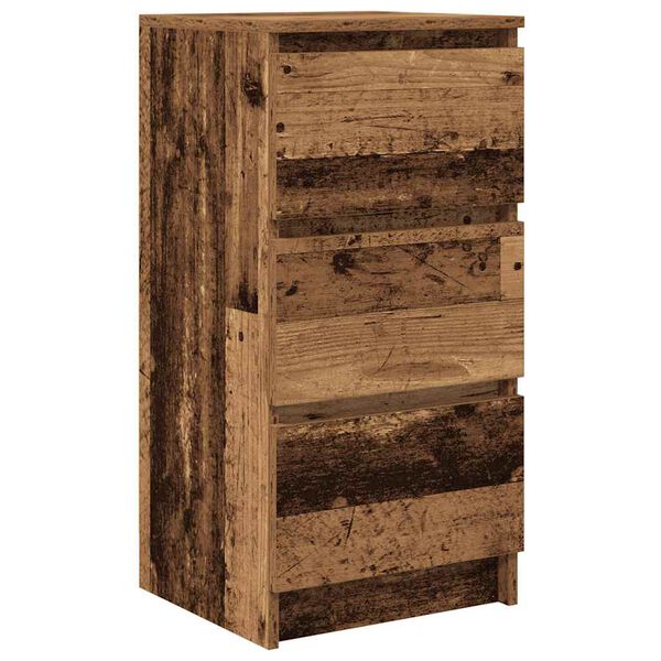 vidaXL Buffet vieux bois 37,5x35x76 cm bois d'ing&eacute;nierie