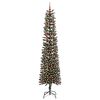 vidaXL Sapin de No&euml;l artificiel Vert 240 cm PVC, plastique et acier
