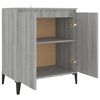 vidaXL Buffet Sonoma gris 60x35x70 cm Bois d'ing&eacute;nierie
