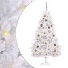 vidaXL Sapin de No&euml;l artificiel 180 cm PVC et Acier Blanc