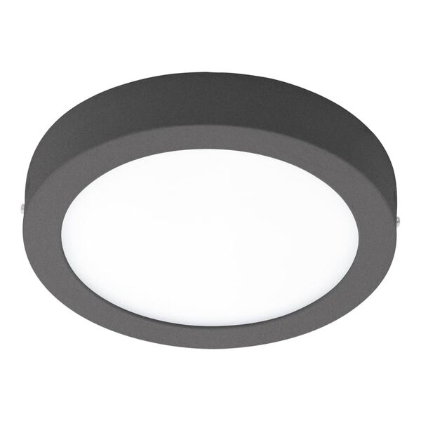 EGLO Applique/plafonnier LED d'ext&eacute;rieur Agrolis-C 16,5 W Rond Noir