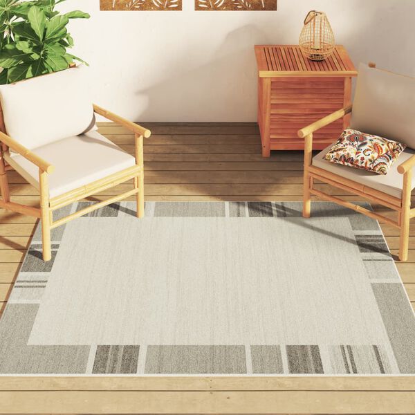 vidaXL Tapis int&eacute;rieur ext&eacute;rieur &agrave; poils courts 120x180cm antid&eacute;rapant