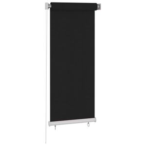vidaXL Store roulant d'ext&eacute;rieur 60x140 cm Noir