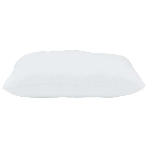 vidaXL Oreiller avec oreiller Blanc 61 x 41 x 20 cm Polyester