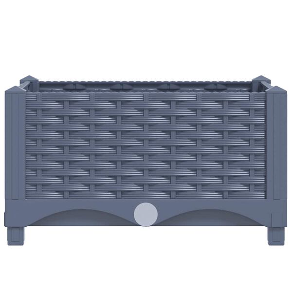 vidaXL Lit sur&eacute;lev&eacute; 40x40x23 cm Polypropyl&egrave;ne