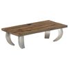 vidaXL Table basse Opium Bois de r&eacute;cup&eacute;ration et acier 110x60x35 cm