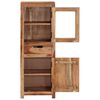 vidaXL Buffet haut 40x34x110 cm bois massif d'acacia