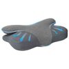 vidaXL Coussin cervical Gris Mousse &agrave; m&eacute;moire de forme 58 x 36 x 13 cm