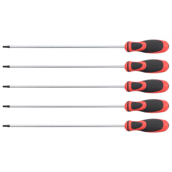 vidaXL Ensemble de tournevis Torx 5 pcs 300 mm