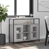 vidaXL Buffet sonoma gris 100x35x80 cm bois d'ing&eacute;nierie