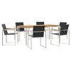 vidaXL Ensemble de salle &agrave; manger pour jardin 7 pc