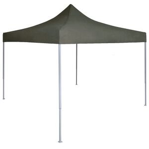 vidaXL Tente r&eacute;ception pliable professionnelle 2x2 m Acier Anthracite
