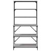 vidaXL Support de boulanger &agrave; 6 niveaux sonoma gris 90x40x180 cm