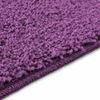 vidaXL Tapis de bain antid&eacute;rapant Violet 70 x 120 cm PP