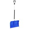 vidaXL Pelle &agrave; neige Bleu 145 cm Aluminium