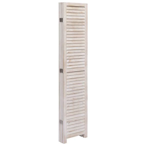 vidaXL Cloison de séparation 5 panneaux 175x165 cm Bois