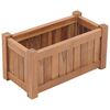 vidaXL Lit sur&eacute;lev&eacute; 50x25x25 cm Bois de teck solide