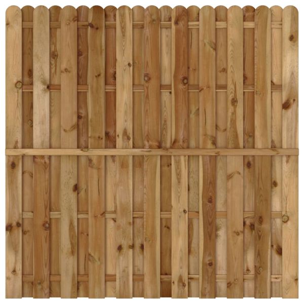 vidaXL Panneau de cl&ocirc;ture Bois de pin 180x180 cm