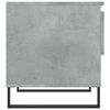 vidaXL Tables basses 2 pcs gris b&eacute;ton 50x46x50 cm bois d'ing&eacute;nierie
