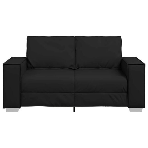 vidaXL Canap&eacute; Noir 160 x 78 x 84 cm tissu