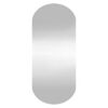 vidaXL Miroir mural 25x60 cm Verre Ovale