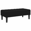 vidaXL Ensemble de Canapés 2 pcs Noir 173 x 131 x 67 cm Velours