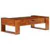 vidaXL Table basse Bois d'acacia solide 100 x 50 x 30 cm Marron