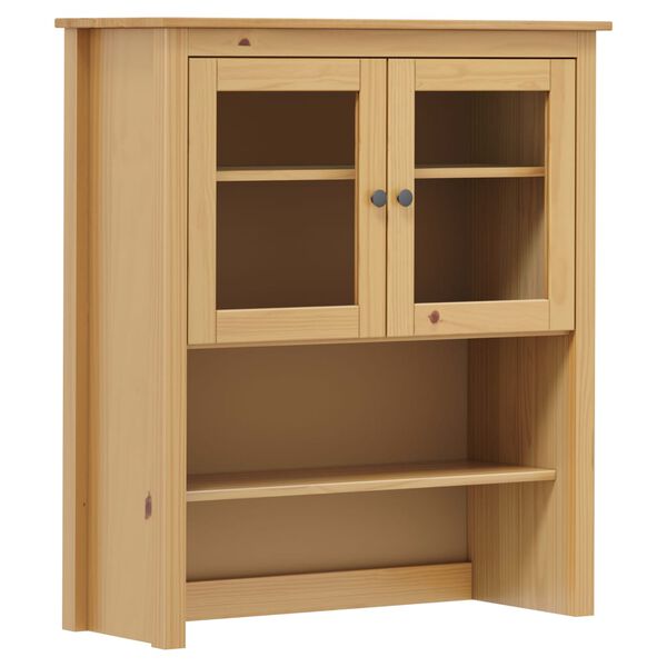 vidaXL Dessus de buffet Hill Range Marron miel 90x33x100 cm Pin solide