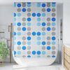vidaXL Store roulant de douche 140x240 cm Cercle