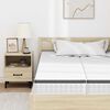 vidaXL Matelas 2 pcs Blanc et Gris 60 x 200 cm Printemps Bonell