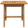 vidaXL Table d'appoint Marron Bois d'acacia massif