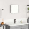 vidaXL Miroir de salle de bain LED Gris Sonoma 40 x 37 x 8.5 cm