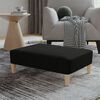 vidaXL Repose-pied Noir 78x56x32 cm Tissu