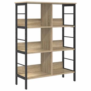 vidaXL &Eacute;tag&egrave;re 6 niveaux 82 x 32 x 112 cm Bois d'ing&eacute;nierie