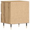 vidaXL Cabinet de chevet 2 pcs Ch&ecirc;ne artisanal 40 x 35 x 50 cm