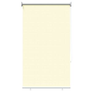 vidaXL Store roulant ext&eacute;rieur protection UV Cr&egrave;me Polyester