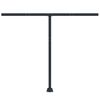 vidaXL Jeu de poteaux d'auvent anthracite 300x245 cm fer