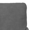 vidaXL Canap&eacute;s avec coussin 110cm Gris fonc&eacute; Contreplaqu&eacute;