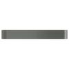 vidaXL Lit surélevé de jardin Acier enduit de poudre 507x100x68cm gris